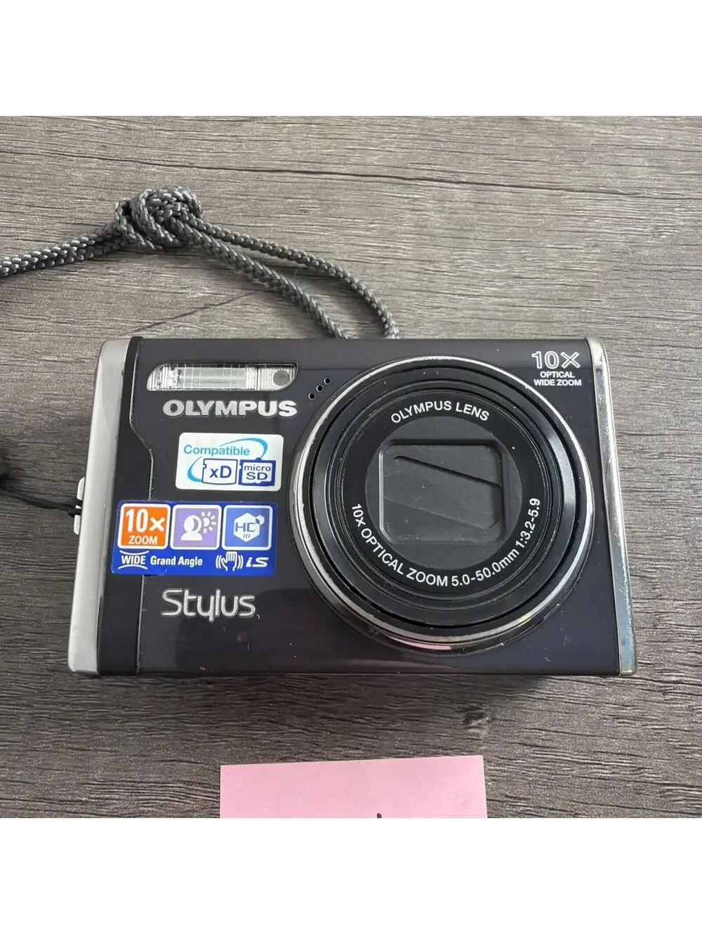 Olympus Stylus 9000 12.0MP Digital Compact Camera Only WORKING